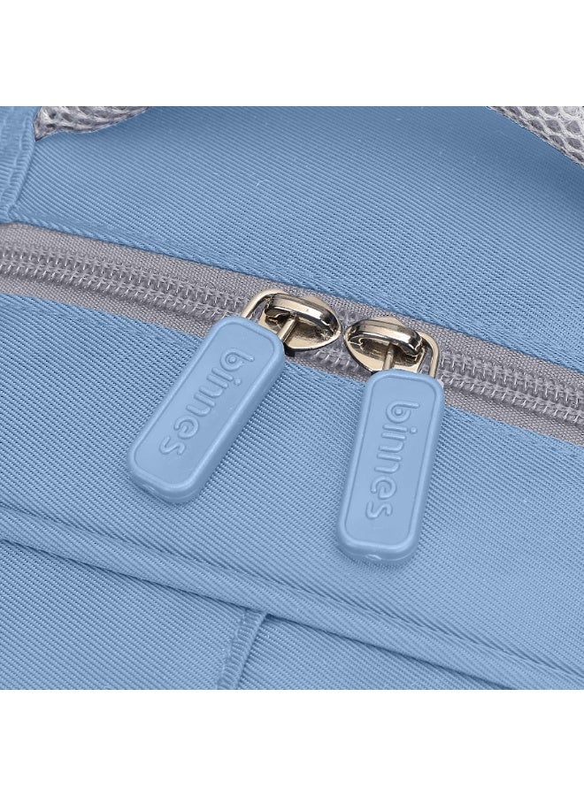 Binnes Premium Kids Backpack Light Weight Water Resistant Multifunctional School Backpack for Girls and Boys, BNS6076, Blue - Image 4